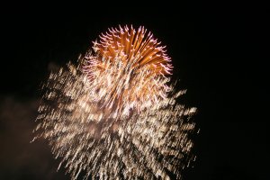 Fireworks at Niagara Falls